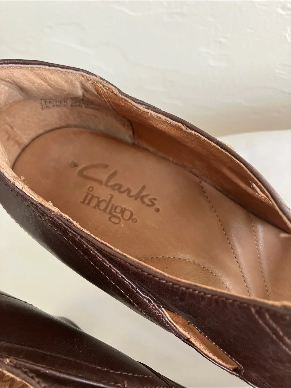 Clarks indigo classic dark